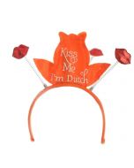 Oranje Tiara Kiss Me I'm Dutch