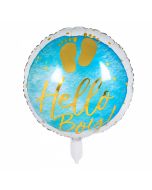 Folieballon Geboorte Jongen - Hello Boy!