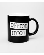 Mok OFFICE IDIOT Black & White
