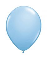Lichtblauwe Metallic Ballonnen 10 Stuks
