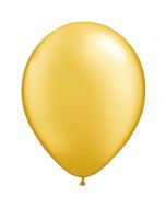 Gouden Metallic Ballonnen 30 cm - 10 stuks