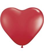 Hartballon 100 cm rood 40 inch