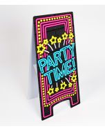 Neon Warning Sign (pas op) Party Time