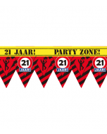 21 Jaar Party tape - 12 meter