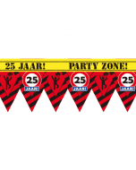 25 jaar - Party Tape 12 meter