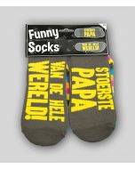 Funny sokken De stoerste papa