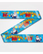  Abraham 50 jaar cartoon-Party Tape 