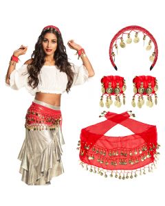 Set Belly dance rood