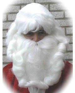 Kerstman haarstel pruik+baard+snor