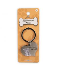 Sleutelhanger - Amerikaanse Pitbull