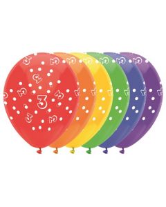 Ballonnen ’’3’’ (30cm, 6st)