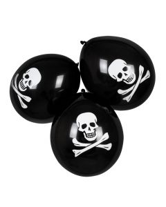 Piraten Ballonnen 6 Stuks