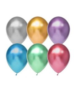 Spiegel Ballonnen Kleurenmix - 10 Stuks
