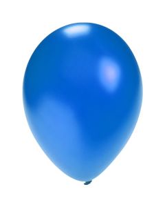Ballonnen Metallic Blauw 30CM - 50Stuks