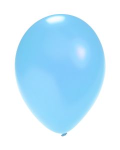 Ballonnen Metallic Lichtblauw 30cm - 50 stuks