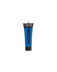 Face & body paint neon UV intens blauw (12ml)