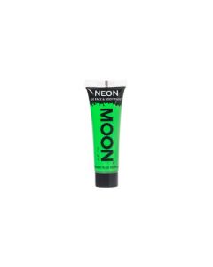 Face & body paint neon UV intens groen (12ml) Moon