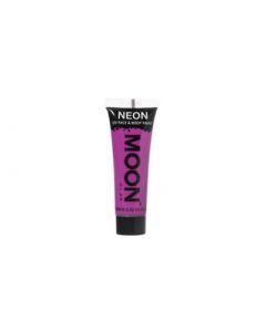 Face & body paint neon UV intens paars (12ml) Moon