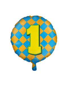 Folieballon Happy 1 jaar (46CM)