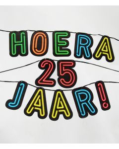 25 Jaar Hoera - NEON Slinger