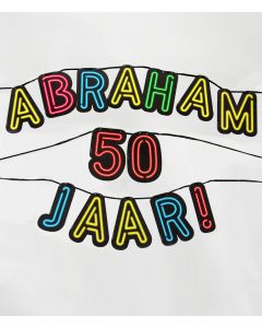NEON slinger - Abraham 50 jaar!