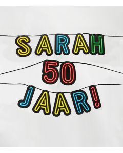 50 Jaar Sarah Hoera - NEON Slinger 