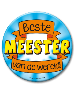 XL Button - Beste Meester