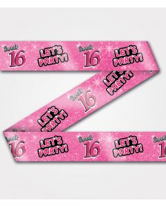Sweet 16 Party Tape 