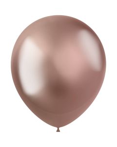 Spiegel Ballonnen Rosegoud - 10 Stuks