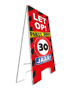 30 Jaar - Warning Sign 